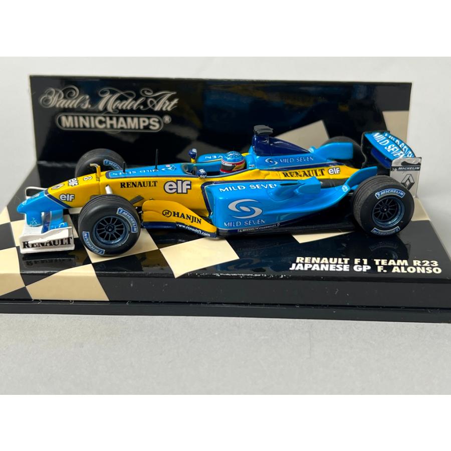 MINICHAMPS ルノー F1 R23 F・アロンソ マイルドセブン仕様 MINICHAMPS ルノー F1 R23 F・アロンソ マイルドセブン仕様