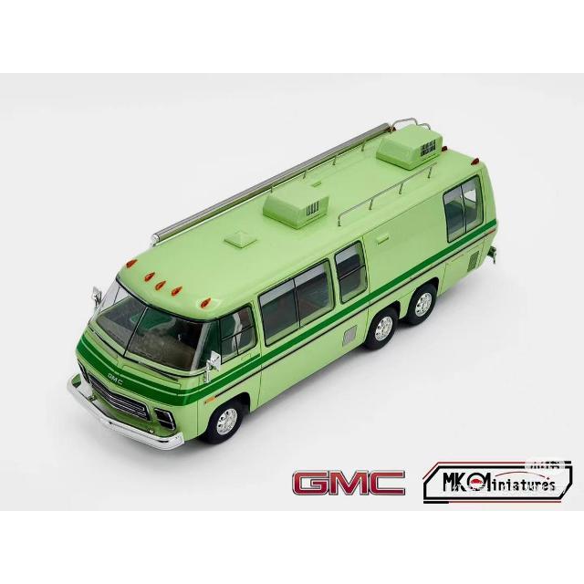 GMCモーターホーム 1/64スケール 新品 MK Miniatures 1/64 GMC モーターホーム Motorhome 1978 Green