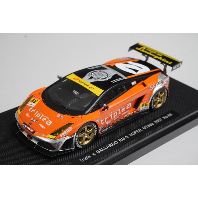 1/43 エブロ 43963 ランボルギーニ トリプルa ガヤルド RG-3 スーパー