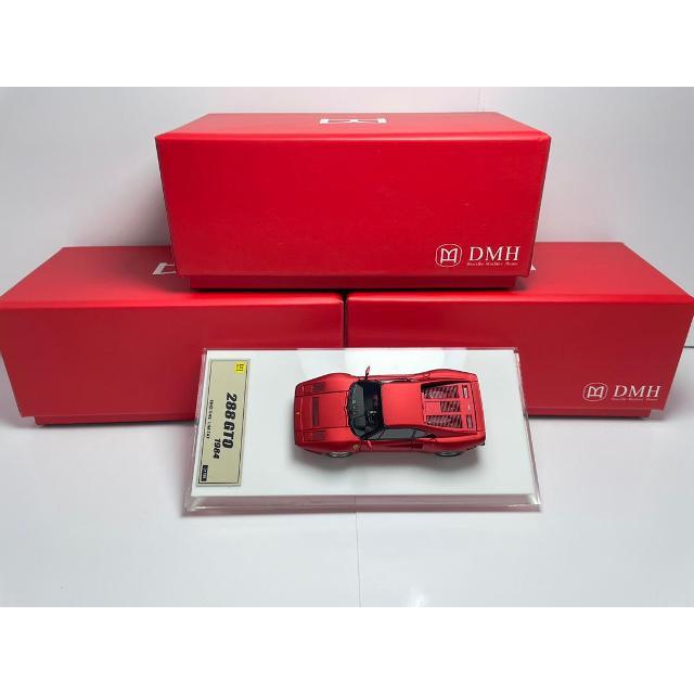 DMH 1/64 フェラーリ 288GTO DMH 1:64 Ferrari 288 GTO Red, Resin Model - Pablos Diecast