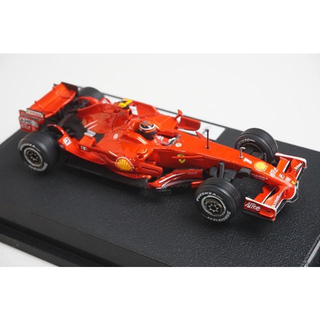希少！ホットウィール　フェラーリ　ランボルギーニ 1/43 ホットウィール L8779 フェラーリ F2008 #1 K.ライコネン