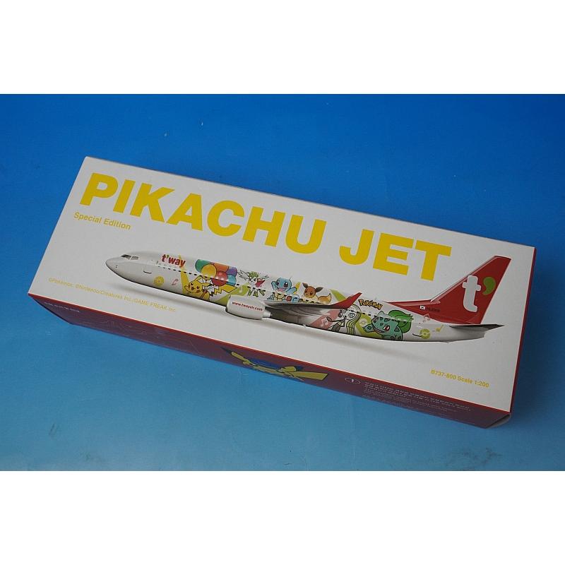 1/200 B737-800 T'way/ティーウェイ ピカチュウジェット HL8306 T'way