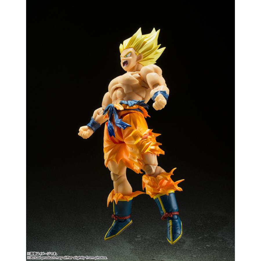 ザ ベストオブ　ＤＢＺ　スーパーサイヤ人 孫悟空　バンダイ　1993 約40cm BANDAI ザ ベストオブDBZ スーパーサイヤ人孫悟空 - メルカリ