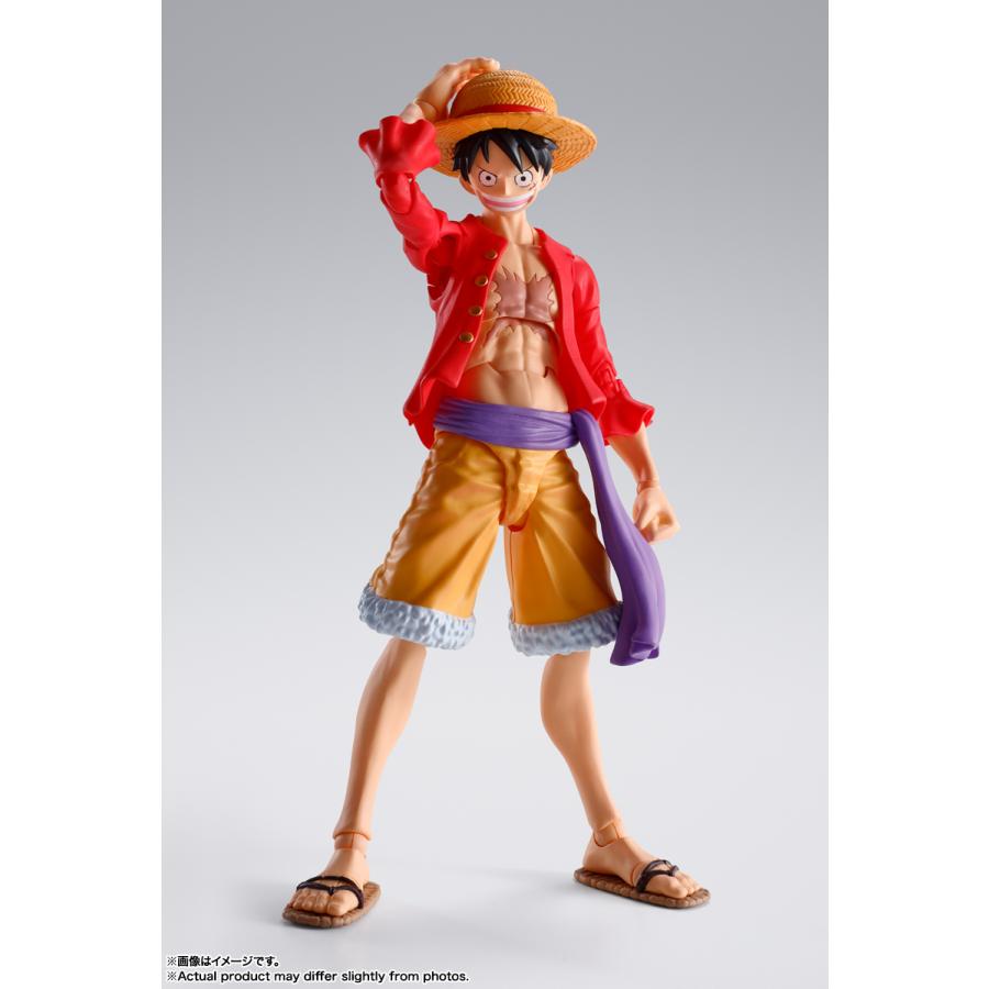 新品 バンダイ S.H.Figuarts ONE PIECE モンキー・D・ルフィ -鬼ヶ島