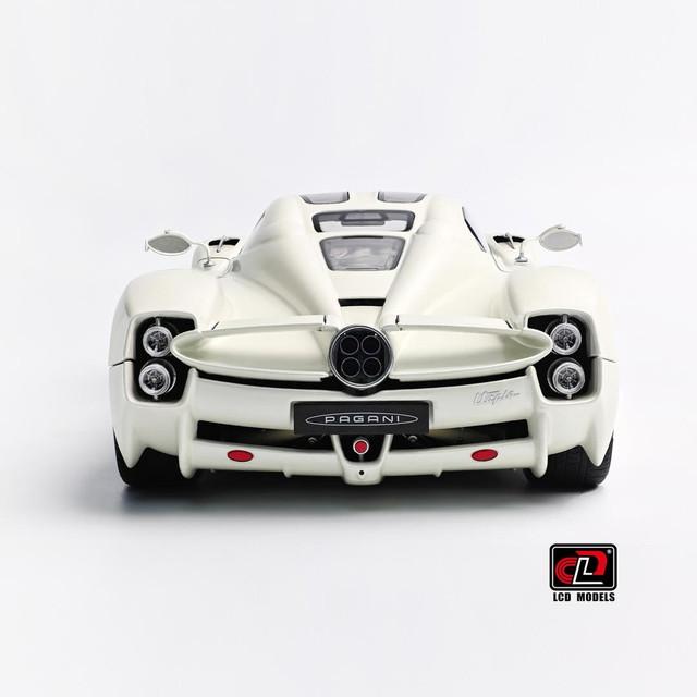 予約 LCD18024-PW LCD 1/18 パガーニ Pagani Utopia ユートピア