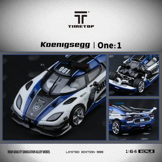 ケケンカニ 予約 TT644816 TimeTop x Time Model 1/64 ケーニグセグ