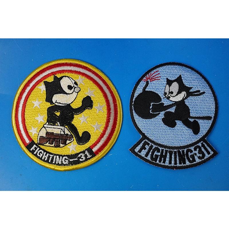 ワッペン USN アメリカ海軍 第31戦闘攻撃飛行隊 トムキャッターズ