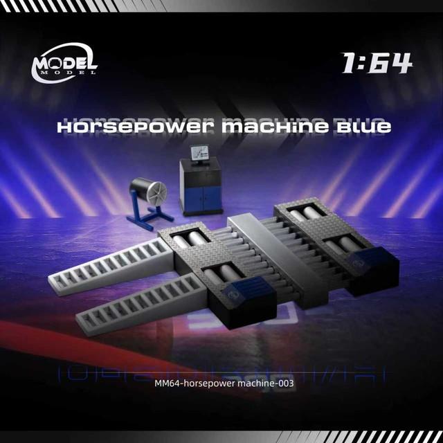 新品 ModelModel 1/64 シャーシダイナモ 馬力マシーン Horsepower