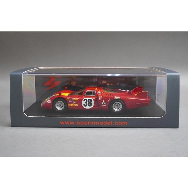 1/43 スパーク S4367 アルファロメオ 33/2 ルマン 5th 1968 #38