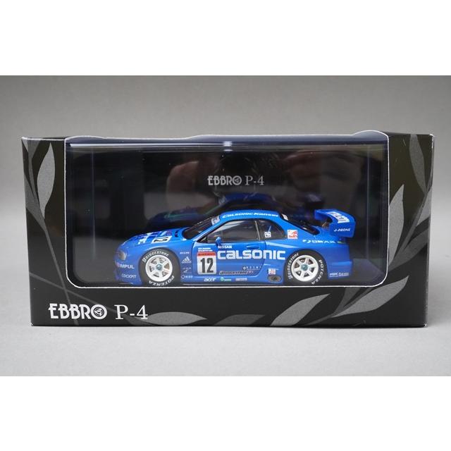 1/43 エブロ P420 日産 カルソニック スカイライン JGTC 2001 #12 