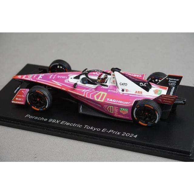 1/43 スパーク S6548 ポルシェ 99X エレクトリック 東京 E-Prix 2024 #94 P.ウェーレイン ABBフォーミュラe限定品_1