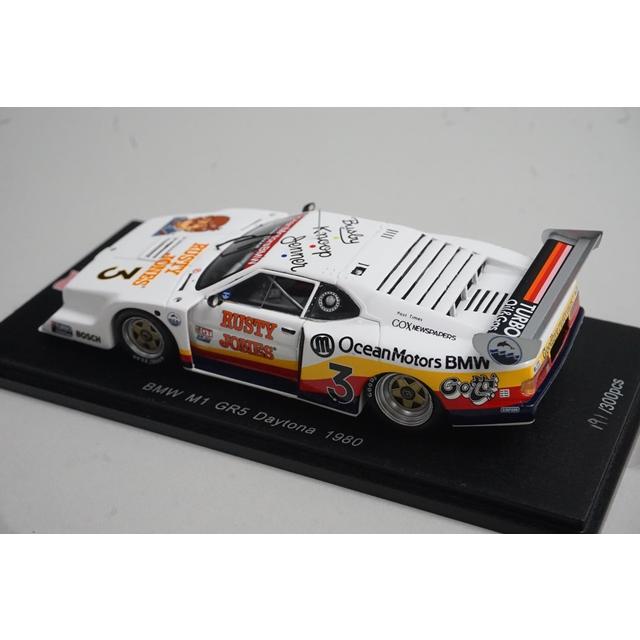 1/43 スパーク US044 BMW M1 GR5 デイトナ 1980 #3 : ブーストギア