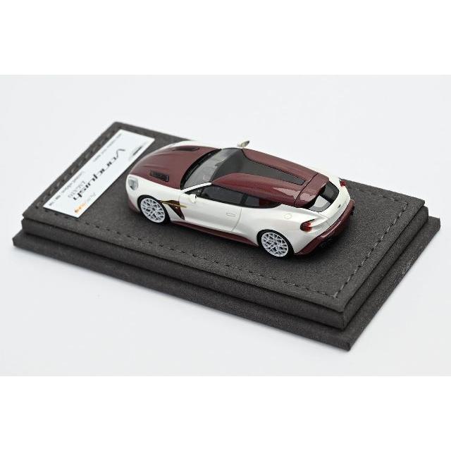 取っておく  Autotune Model 1/64 アストンマーティン ヴァンキッシュ ザガート ASTON MARTIN Vanquisih Zagato Shooting Brake Pearl White/Red Carbon Fiber