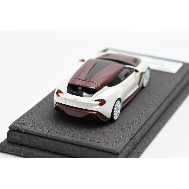 取っておく  Autotune Model 1/64 アストンマーティン ヴァンキッシュ ザガート ASTON MARTIN Vanquisih Zagato Shooting Brake Pearl White/Red Carbon Fiber