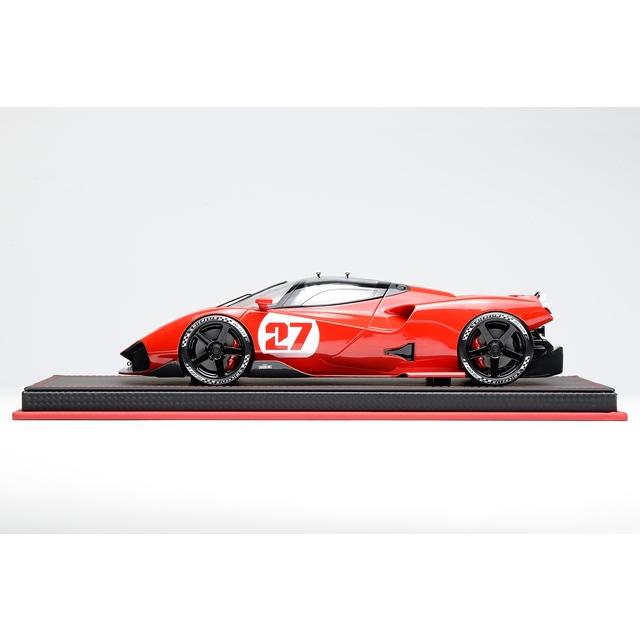 新品 モーターヘリックス 1/18 Nilu 27 NILU GILLES RED 世界49台限定