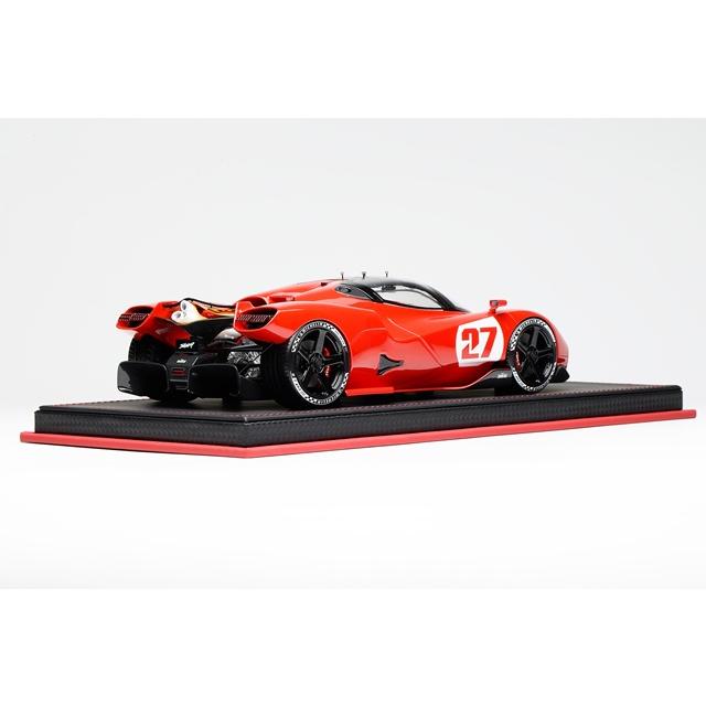 新品 モーターヘリックス 1/18 Nilu 27 NILU GILLES RED 世界49台限定