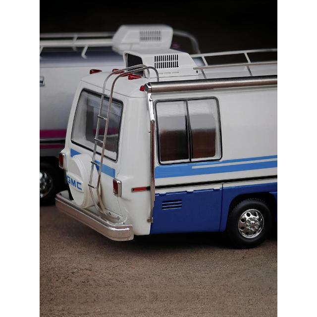 予約 MK Miniatures 1/64 GMC モーターホーム Motorhome 1978 Blue