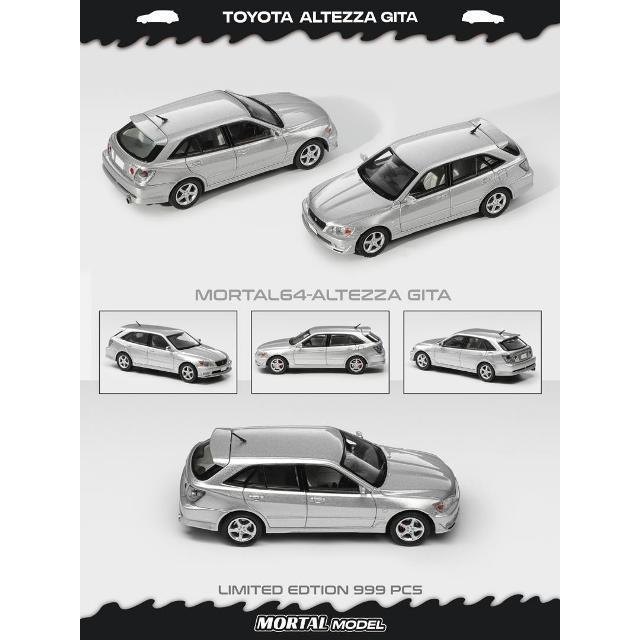 予約 MORTAL 1/64 トヨタ アルテッツァ ジータ TOYOTA ALTEZZA GITA