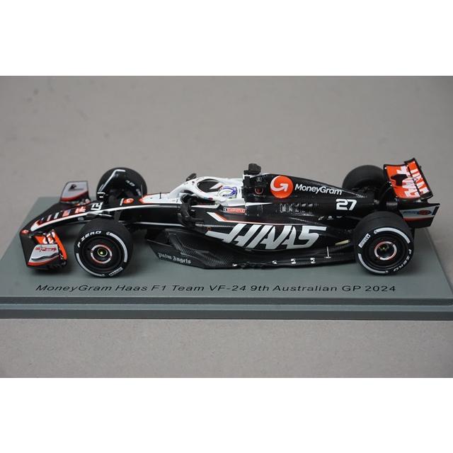 1/43 スパーク S9528 マネーグラム ハースF1チーム VF-24 オーストラリアGP 9th 2024 #27 N.ヒュルケンベルグ_4