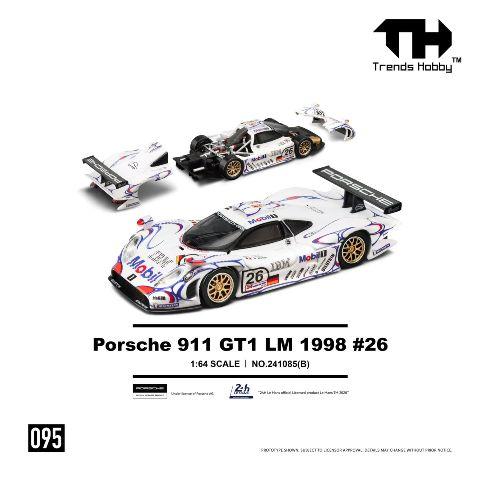 ポルシェ　ルマンヒストリー　ミニカー 予約 241085(B) Trends Hobby 1/64 ポルシェ Porsche GT1 ルマン LM