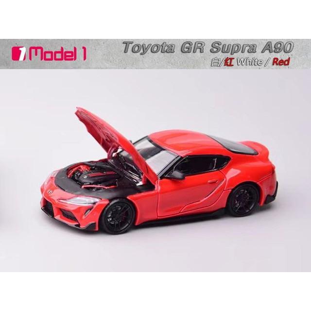 新品 Model One 1/64 トヨタ Toyota GR Supra A90 5代目 Mk5 Red