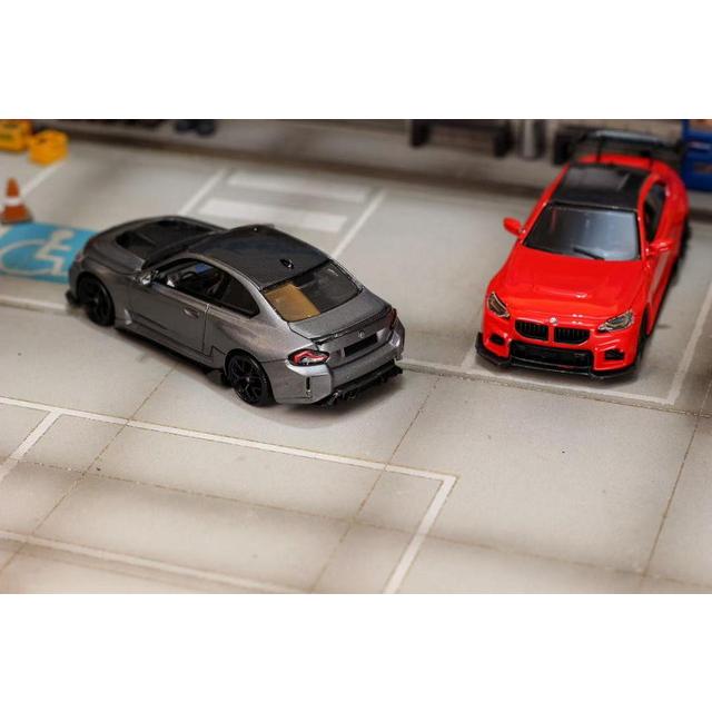 予約 SW Street Weapon 1/64 BMW G87 M2 ADRO Modified 改造 High Tail Red ...