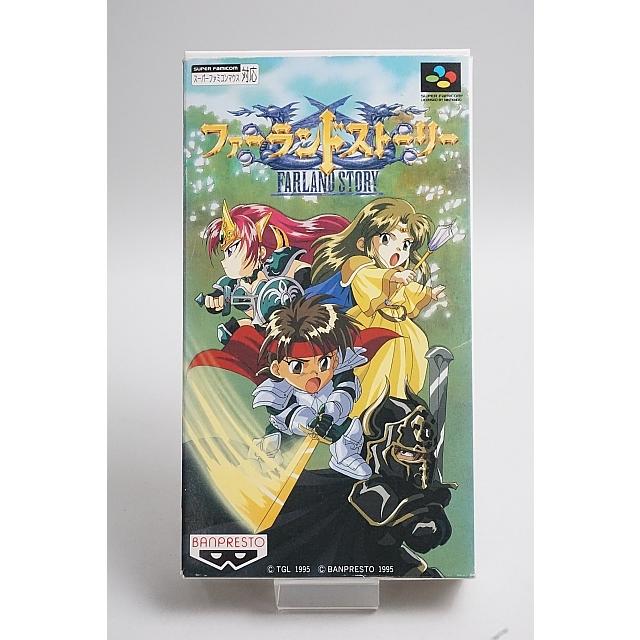 中古 SFC スーパーファミコンソフト ファーランドストーリー 箱説付き