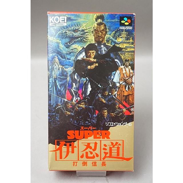 中古 SFC スーパーファミコンソフト スーパー伊忍道 打倒信長 箱説付き