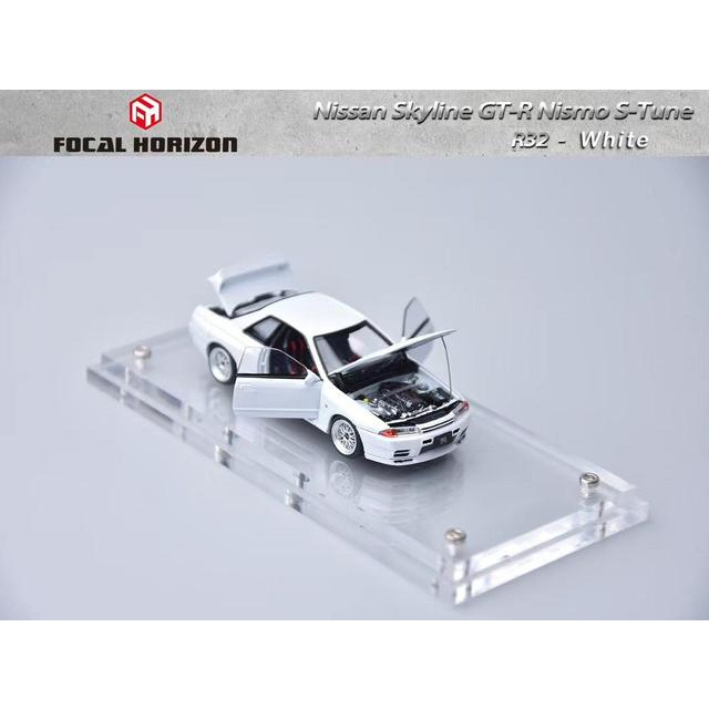 予約 Focal Horizon FH 1/64 Skyline GT-R R32 Nismo S-Tune White
