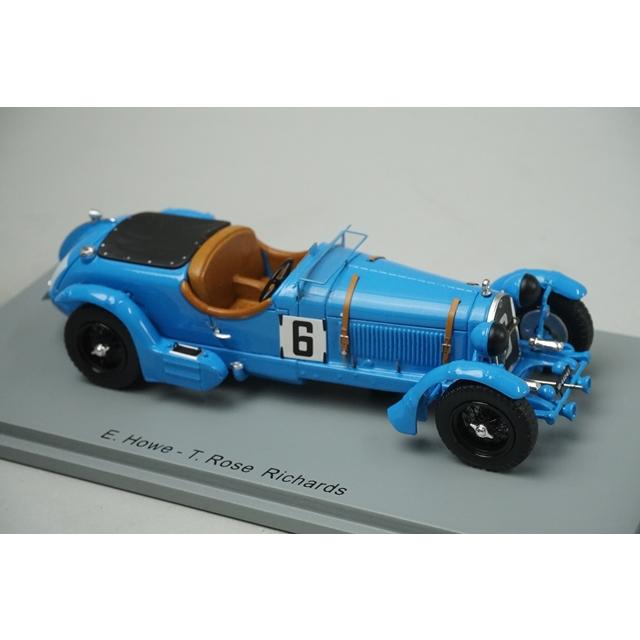 1/43 スパーク S3887 アルファロメオ 8C ルマン 1934 #6 E.ハウ / T