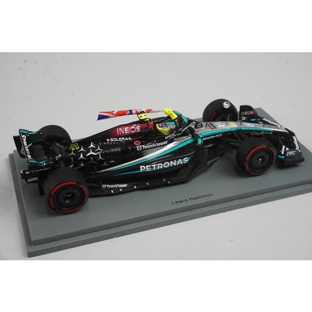 1/43 ぴかぴか光る S9533 メルセデスAMG ペトロナス F1野球クラブ W15 E演芸 連合王国GP 勝ち取る 2024 #44 L.ハミルトン