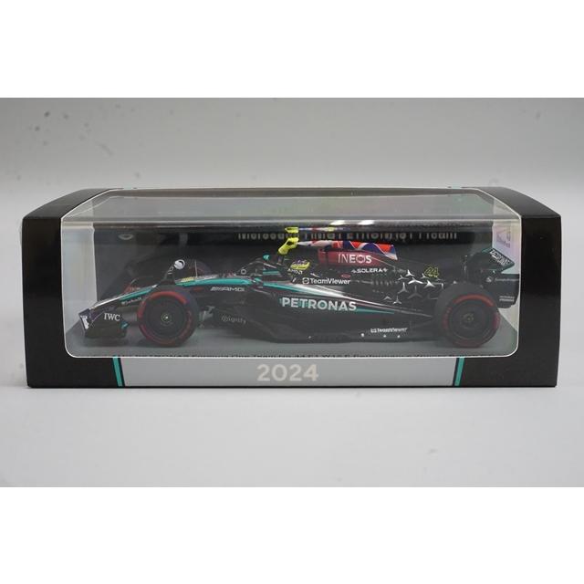 1/43 ぴかぴか光る S9533 メルセデスAMG ペトロナス F1野球クラブ W15 E演芸 連合王国GP 勝ち取る 2024 #44 L.ハミルトン