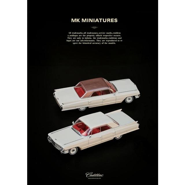 新品 MK Miniatures 1/64 キャデラック ドゥビル Cadillac DeVille