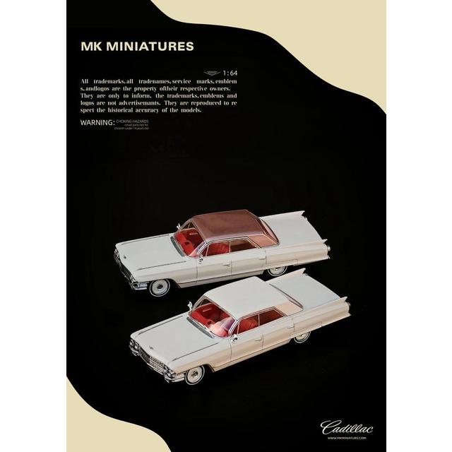 新品 MK Miniatures 1/64 キャデラック ドゥビル Cadillac DeVille