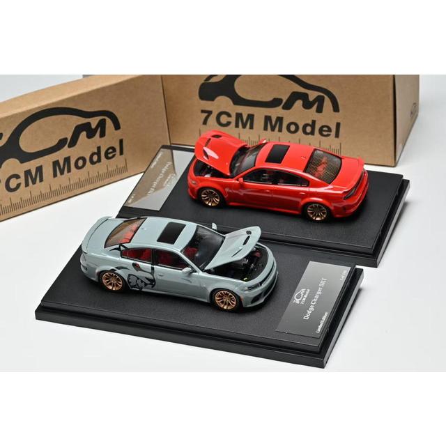 新品 7CM Model 1/64 ダッジ チャージャー 2023 Dodge Charger SRT