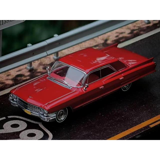 1/64キャデラックデビル＆ギャングフィギュア グリーンライト 1/64 キャデラック デビル セダン 1973 ブラウン