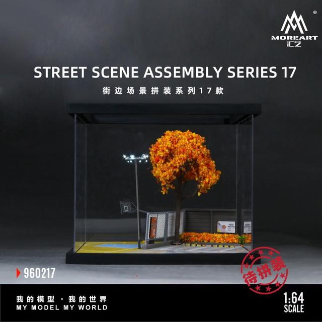 新品 MO960217 MoreArt 1/64 STREET SCENE ASSEMBLY SERIES 17 秋の
