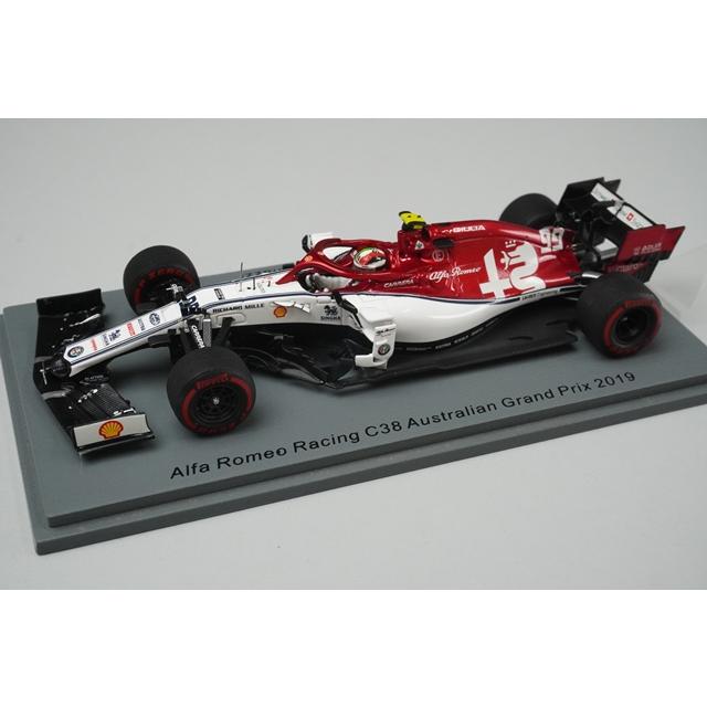 1/43 スパーク S6074 アルファロメオ レーシング C38 オーストラリアGP