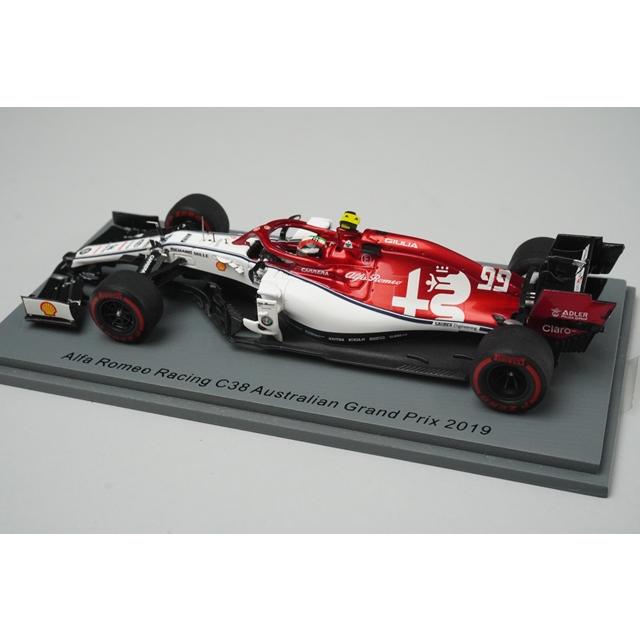 1/43 スパーク S6074 アルファロメオ レーシング C38 オーストラリアGP