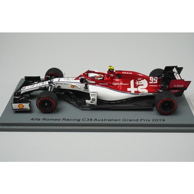 1/43 スパーク S6074 アルファロメオ レーシング C38 オーストラリアGP