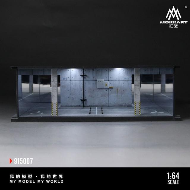 予約 MO915007 MoreArt 1/64 UNDERGROUND PARKING GARAGE SCENE 07
