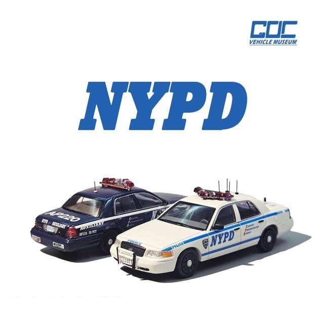 グッシー様　クラウンビクトリア　NYPD　ポリスカー　パトカー 新品 GOC 1/64 フォード クラウン ビクトリア Ford Crown Victoria New