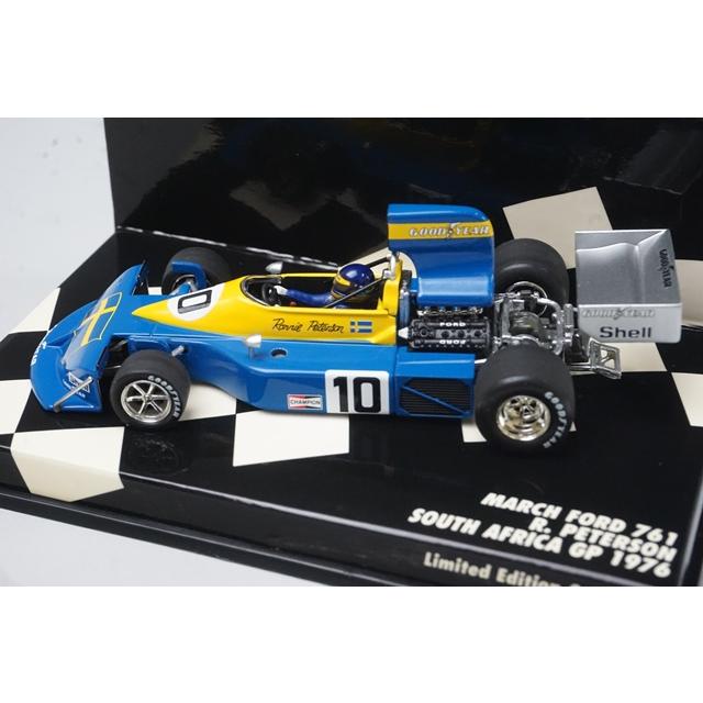 1/43 ミニチャンプス 400760110 マーチ フォード 761 南アフリカGP