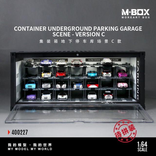 新品 MB400227 MBOX 1/64 CONTAINER UNDERGROUND PARKING GARAGE SCENE