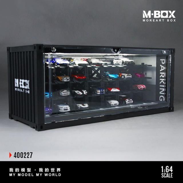 新品 MB400227 MBOX 1/64 CONTAINER UNDERGROUND PARKING GARAGE SCENE