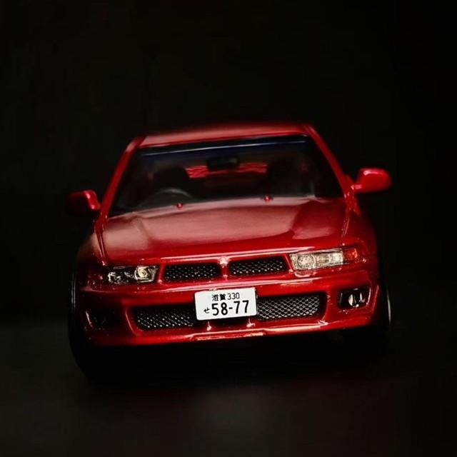 新品 BLISS 1/64 三菱 ギャラン MITSUBISHI GALANT VR-4 Metallic Red