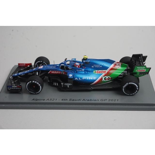 1/43 スパーク S7852 アルピーヌ A521 サウジアラビアGP 4th 2021 #31 E.オコンの画像