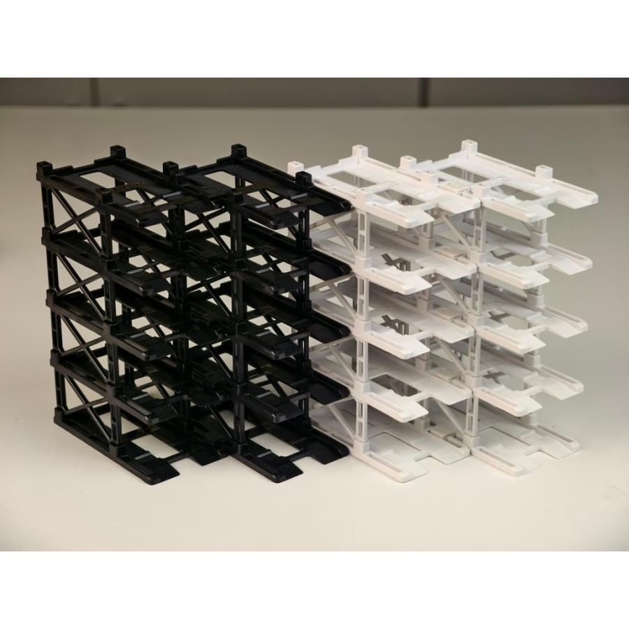 予約 Pitbox 1/64 ミニカー 10台 収納 昇降式 立体駐車場 ジオラマ 10
