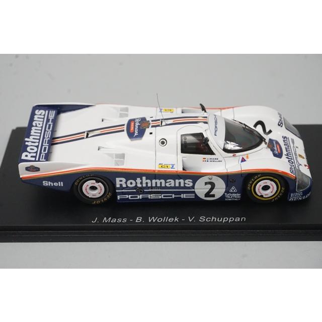 1/43 スパーク S0924 ポルシェ 962C ルマン 1986 #2 ロスマンズ仕様の画像