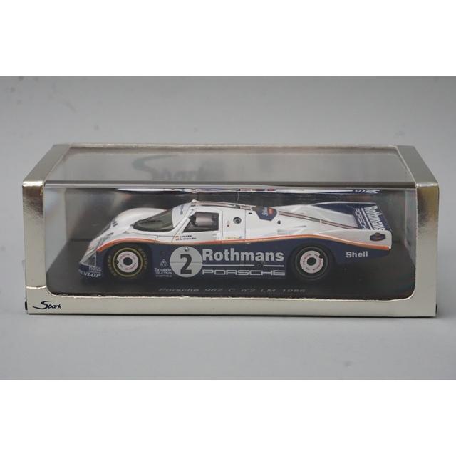 1/43 スパーク S0924 ポルシェ 962C ルマン 1986 #2 ロスマンズ仕様の画像
